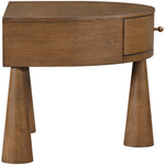 Oasis Acacia Veneer And Solid Wood Night Stand in Brown