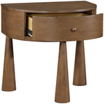Oasis Acacia Veneer And Solid Wood Night Stand in Brown