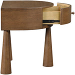 Oasis Acacia Veneer And Solid Wood Night Stand in Brown