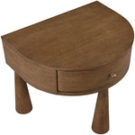 Oasis Acacia Veneer And Solid Wood Night Stand in Brown