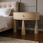 Oasis Acacia Veneer And Solid Wood Night Stand in Natural