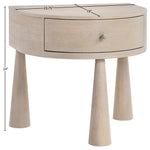 Oasis Acacia Veneer And Solid Wood Night Stand in Natural