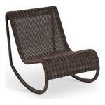 Antigua Wicker Outdoor Patio Rocking Chair in Brown