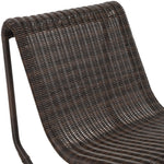 Antigua Wicker Outdoor Patio Rocking Chair in Brown