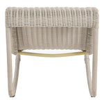 Antigua Wicker Outdoor Patio Rocking Chair in Cream