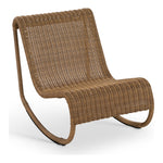 Antigua Wicker Outdoor Patio Rocking Chair in Natural