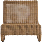 Antigua Wicker Outdoor Patio Rocking Chair in Natural