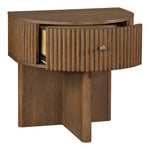 Cortland Acacia Veneer And Solid Wood Night Stand in Brown