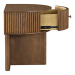 Cortland Acacia Veneer And Solid Wood Night Stand in Brown