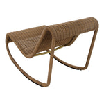 Antigua Wicker Outdoor Patio Rocking Chair in Natural