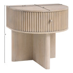Cortland Acacia Veneer And Solid Wood Night Stand in Natural