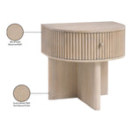Cortland Acacia Veneer And Solid Wood Night Stand in Natural