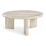 Avaya Concrete And Fiberglass Indoor / Outdoor Coffee Table in Natural