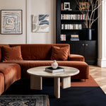 Avaya Concrete And Fiberglass Indoor / Outdoor Coffee Table in Natural