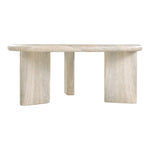 Avaya Concrete And Fiberglass Indoor / Outdoor Coffee Table in Natural