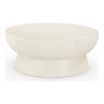 Avaya Concrete And Fiberglass Indoor / Outdoor Coffee Table in Cream