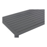 Maldives Aluminum Outdoor Patio Coffee Table (346-CT) in Grey