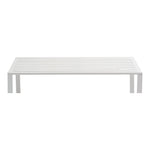 Maldives Aluminum Outdoor Patio Coffee Table (346-CT) in White
