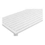 Maldives Aluminum Outdoor Patio Coffee Table (346-CT) in White