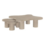 Cove Oak Veneer And Solid Wood 2pc. Coffee Table in Natural
