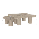 Cove Oak Veneer And Solid Wood 2pc. Coffee Table in Natural