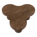 Cove Oak Veneer And Solid Wood Coffee Table in Brown Walnut