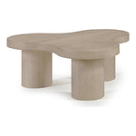 Cove Oak Veneer And Solid Wood Coffee Table in Natural
