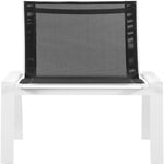 Nizuc Mesh Water Resistant Fabric Outdoor Patio Dining Chair (368-C) in Black