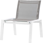 Nizuc Mesh Water Resistant Fabric Outdoor Patio Dining Chair (368-C) in Grey