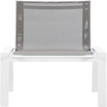 Nizuc Mesh Water Resistant Fabric Outdoor Patio Dining Chair (368-C) in Grey