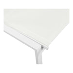 Nizuc Mesh Water Resistant Fabric Outdoor Patio Dining Chair (368-C) in White