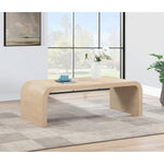 Cresthill Oak Wood Coffee Table in White