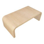Cresthill Oak Wood Coffee Table in White