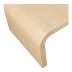Cresthill Oak Wood Coffee Table in White