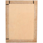 Cresthill Oak Wood Frame Mirror in White
