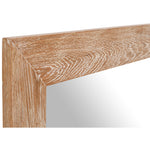 Cresthill Oak Wood Frame Mirror in White