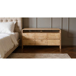 Cresthill Oak Wood Dresser in Natural