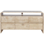 Cresthill Oak Wood Dresser in Natural