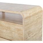 Cresthill Oak Wood Dresser in Natural