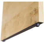 Cresthill Burl Wood Nightstand in Natural