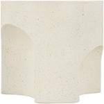Olira Concrete And Fiberglass Indoor / Outdoor End Table in Cream