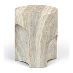 Olira Concrete And Fiberglass Indoor / Outdoor End Table in Natural