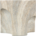 Olira Concrete And Fiberglass Indoor / Outdoor End Table in Natural