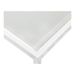Nizuc Adjustable Mesh Water Resistant Fabric Outdoor Patio Adjustable Sun Chaise Lounge (373-) in White