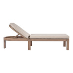 Newport Water Resistant Fabric Upholstered Outdoor Patio Lounge Chair in Beige