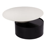 Damon Iron Coffee Table in White