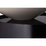 Damon Iron Coffee Table in White