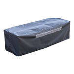 Newport 86.75" Water Resistant Fabric Upholstered Outdoor Patio Sofa in Beige