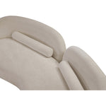 Daphne 89" Chenille Fabric Upholstered Sofa in Beige