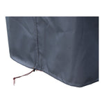 Newport 86.75" Water Resistant Fabric Upholstered Outdoor Patio Sofa in Grey